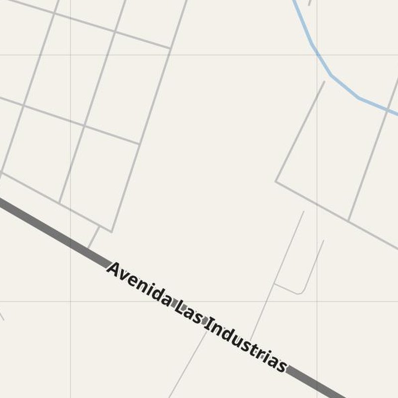 Valle de La Pascua street map with house numbers — printable address map PDF, Venezuela