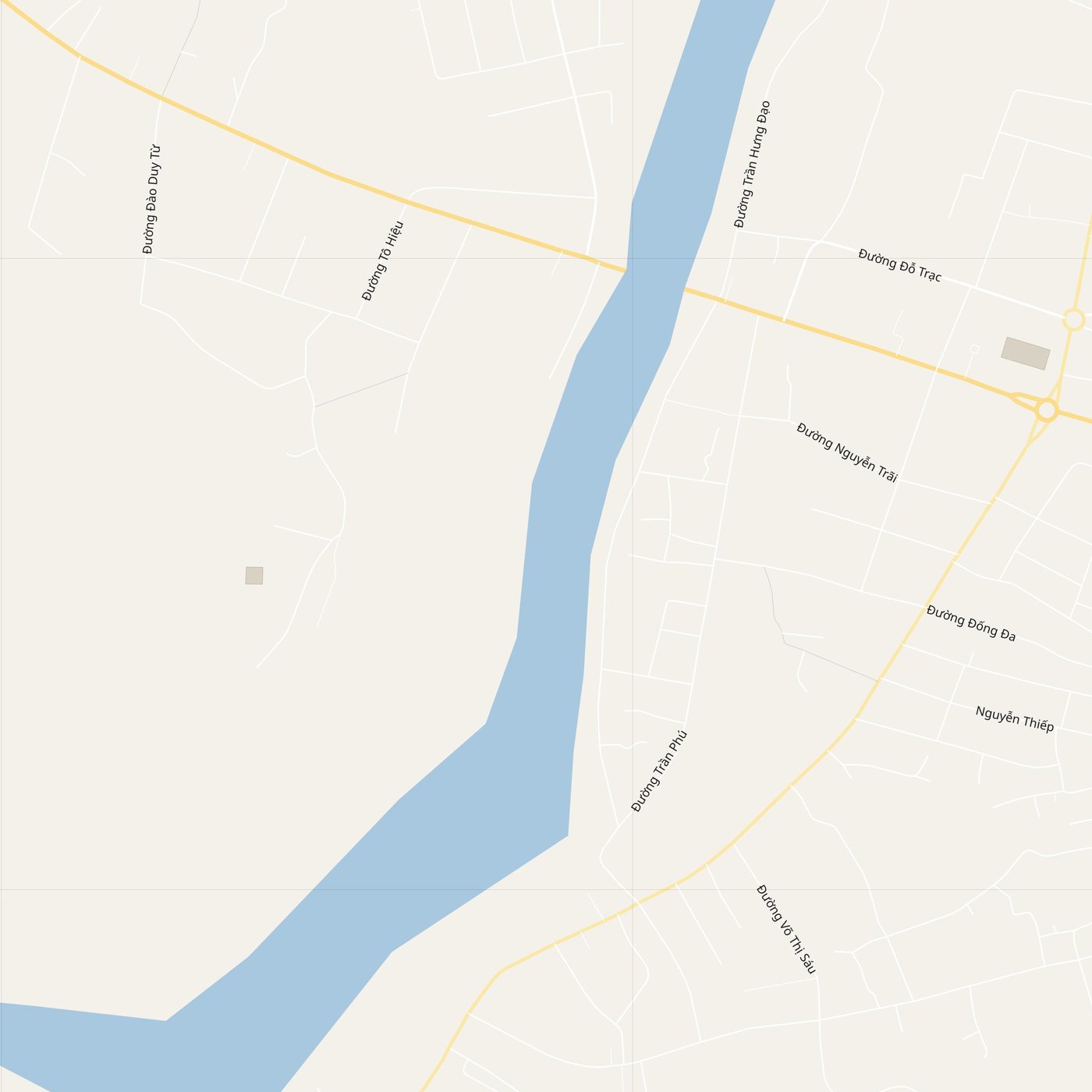 Free city map of An Khê, Vietnam