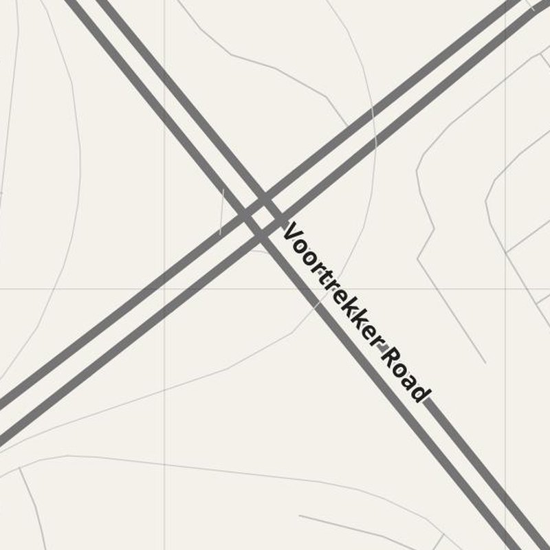 Alberton street map with house numbers — printable address map PDF, South Africa