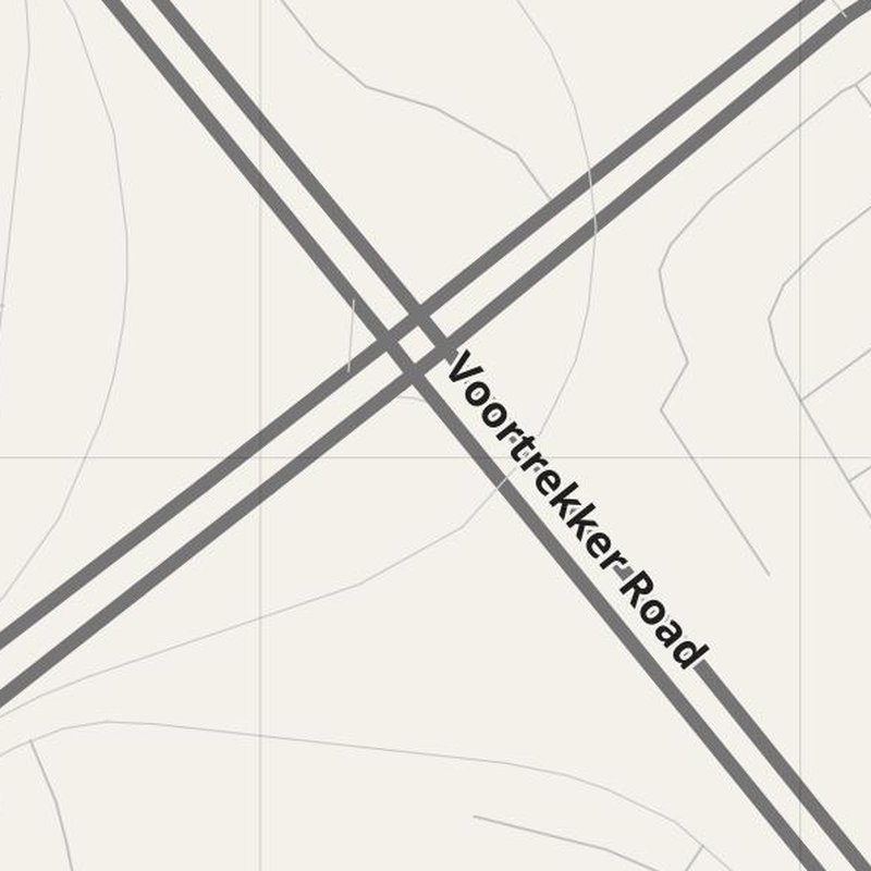 Alberton map with house numbers, hospitals, police and fire stations — printable PDF, South Africa